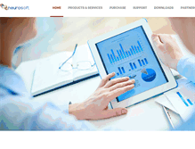 Tablet Screenshot of neurosoftcorp.com
